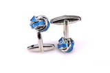 C-MAN Jewelry knot cufflinks for mens High abotoaduras