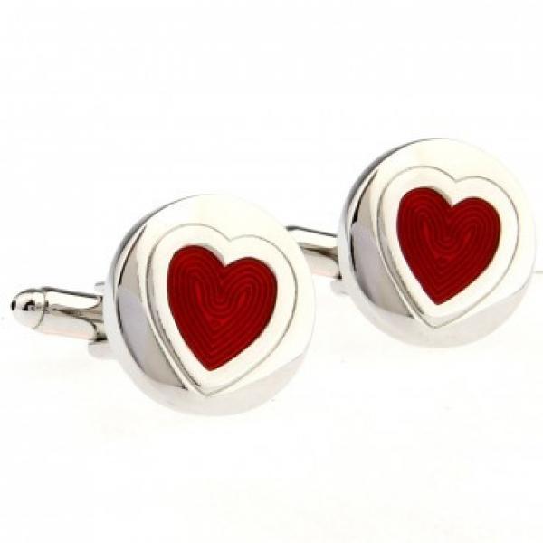Love Cufflink 1 Pair