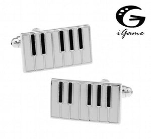 Piano Key Copper Cuff Links