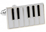 Piano Key Copper Cuff Links