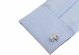 Piano Key Copper Cuff Links