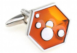 Copper Metal Cufflink Arrival - Direct Supply