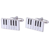 French Cuffs Men's Piano & Jewelry Cufflinks Gentleman Shirt Classic Decoration