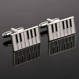 French Cuffs Men's Piano & Jewelry Cufflinks Gentleman Shirt Classic Decoration