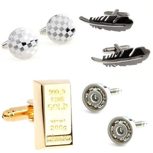 Men's Cufflink Cuff Link - Top 4 Styles