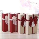 Gift Pouch with Ribbon Bow Paper Jewelry Box