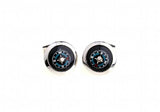 Compass Novelty Copper Cuff Links