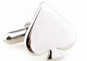Copper Spades Cufflinks - Set of 2