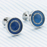 Crystal Zircon Cufflinks Wedding Suit Shirt Gemelos Men Jewelry