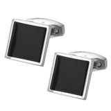 Square Cufflinks Men Shirt Cufflink Business Wedding Father's High Novelty Cuff