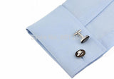 Vintage Style Grey Cuff Links