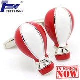 Red Balloon Cufflink Cuff Link 2 Pairs