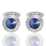 Men's Round Cufflinks Business Wedding Novelty Cuff Links