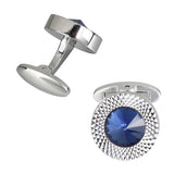 Men's Round Cufflinks Business Wedding Novelty Cuff Links
