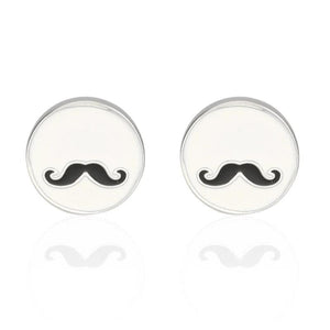 Music Drum Cufflinks Funny Men's French Shirt Cufflinks
