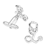 Stethoscope Cufflinks French Shirt High Brass Material