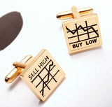 Square Cufflinks French Shirt Sleeve MC-226