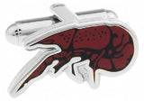 iGame Lobster Cuff Links Red Copper Novelty Seafood