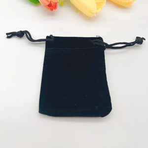 10pcs Velvet Bags Drawstring Gift Pouch for Christmas Wedding