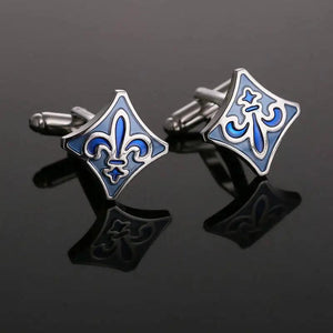 Brass Button Top Bonito Gemelos Hot Selling Enamel Cufflinks