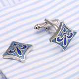 Brass Button Top Bonito Gemelos Hot Selling Enamel Cufflinks