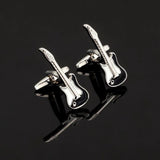 Hip-Hop Guitar Enamel Cufflinks for Men & Women