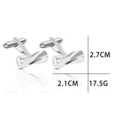 Lineart Cufflinks High Silver Men's Suit Jewelry