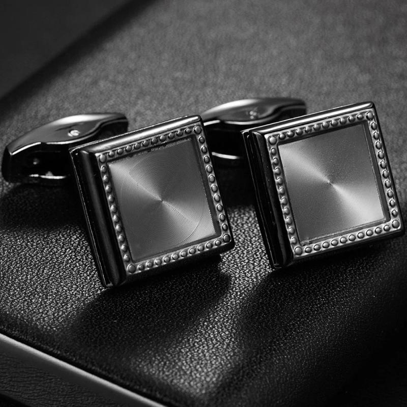 Men's Square Cufflinks Wedding Gift Accessories