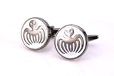 Enamel sea octopus cufflinks French shirt cuff links groom's wedding gift
