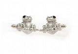 Lepton Copper Lovely Frog cuff links animal french cufflink man cufflink