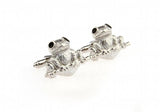 Lepton Copper Lovely Frog cuff links animal french cufflink man cufflink