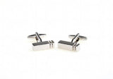 Lepton Classic Rectangle Cufflinks, Simple Design Cufflink Gift