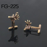Deer Head Cufflinks For Men