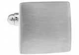 Men's Silver Copper Square Cuff Links