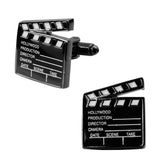 Square Enamel Cuff Buttons French Shirt Cufflinks For Men
