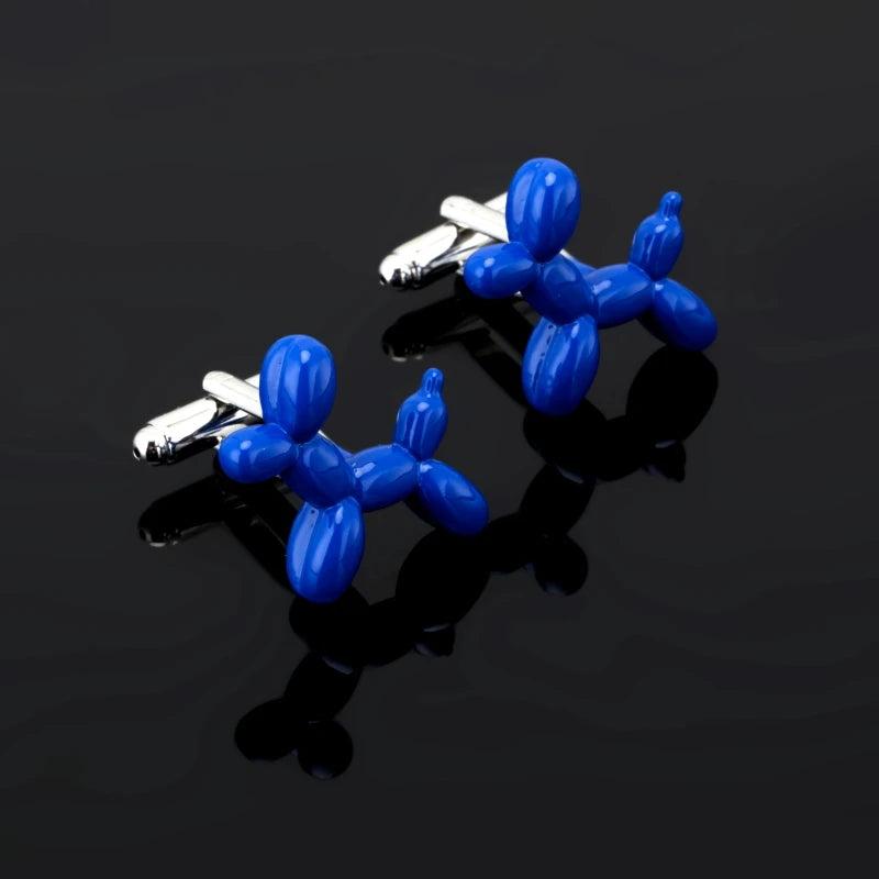 Men Wedding Balloon Dog Cufflinks Custom Jewelry