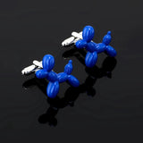 Men Wedding Balloon Dog Cufflinks Custom Jewelry