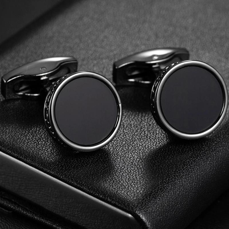 MeMolissa High Round Cufflinks French Shirt Cufflinks