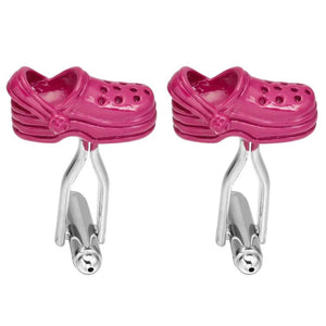 Funny Cufflink Slippers Cufflinks Button Sleeve Engineer Wedding Twins High