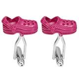 Funny Cufflink Slippers Cufflinks Button Sleeve Engineer Wedding Twins High