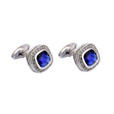 Crystal Cufflinks Wedding Suit Shirt Gemelos Men Jewelry
