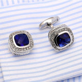 Crystal Cufflinks Wedding Suit Shirt Gemelos Men Jewelry