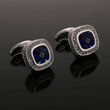 Crystal Cufflinks Wedding Suit Shirt Gemelos Men Jewelry
