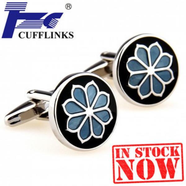 Enamel Epoxy Cufflink Cuff Link Set - 2 Pairs