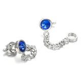 Crystal Cufflinks Top Wedding French Shirt Round Button