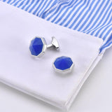 French Cufflinks Semi-precious Stone Suit Shirt Cuffs