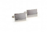 iGame Silver Mirror Rectange Cufflinks