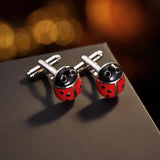 Colorful Insect Cufflinks for Men