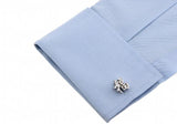 Chinese Happiness Wedding Cuff Links