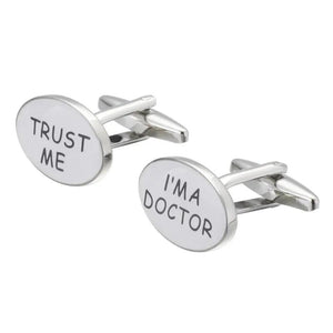 Men DOCTOR Cufflinks Groom Wedding Cufflinks Gemelos Para Camisas